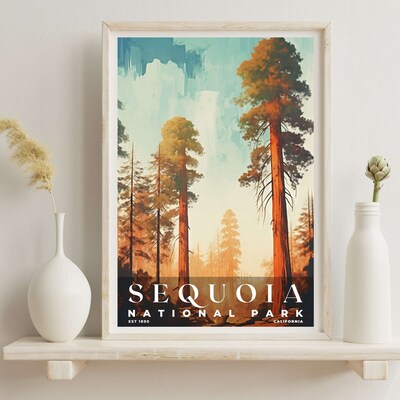 Sequoia National Park Poster, Travel Art, Office Poster, Home Decor | S6 - image6